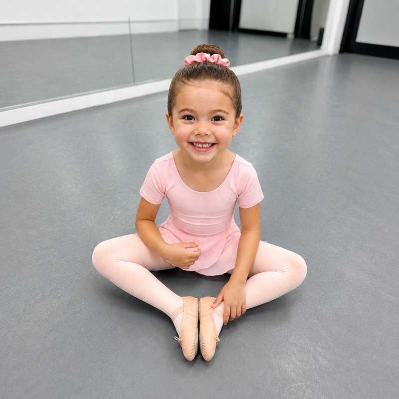 Example AI generated dance studio image